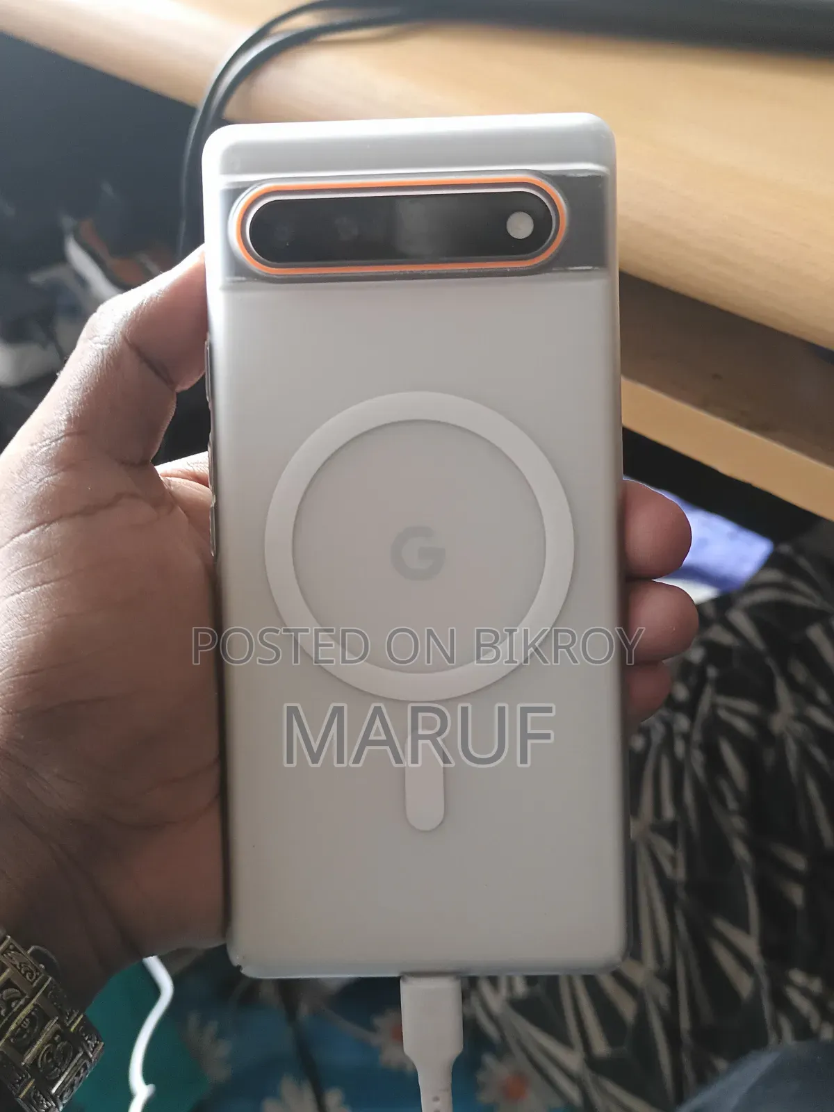 গুগল পিক্সেল ৬এ ১২৮ জিবি সাদা