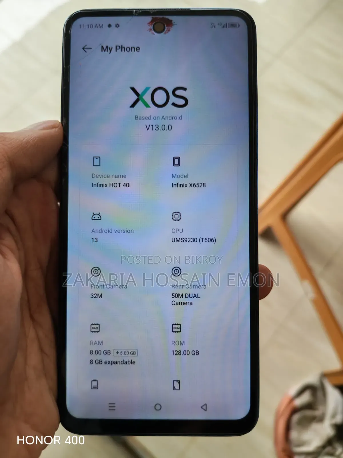 Infinix Hot 40i 128 GB
