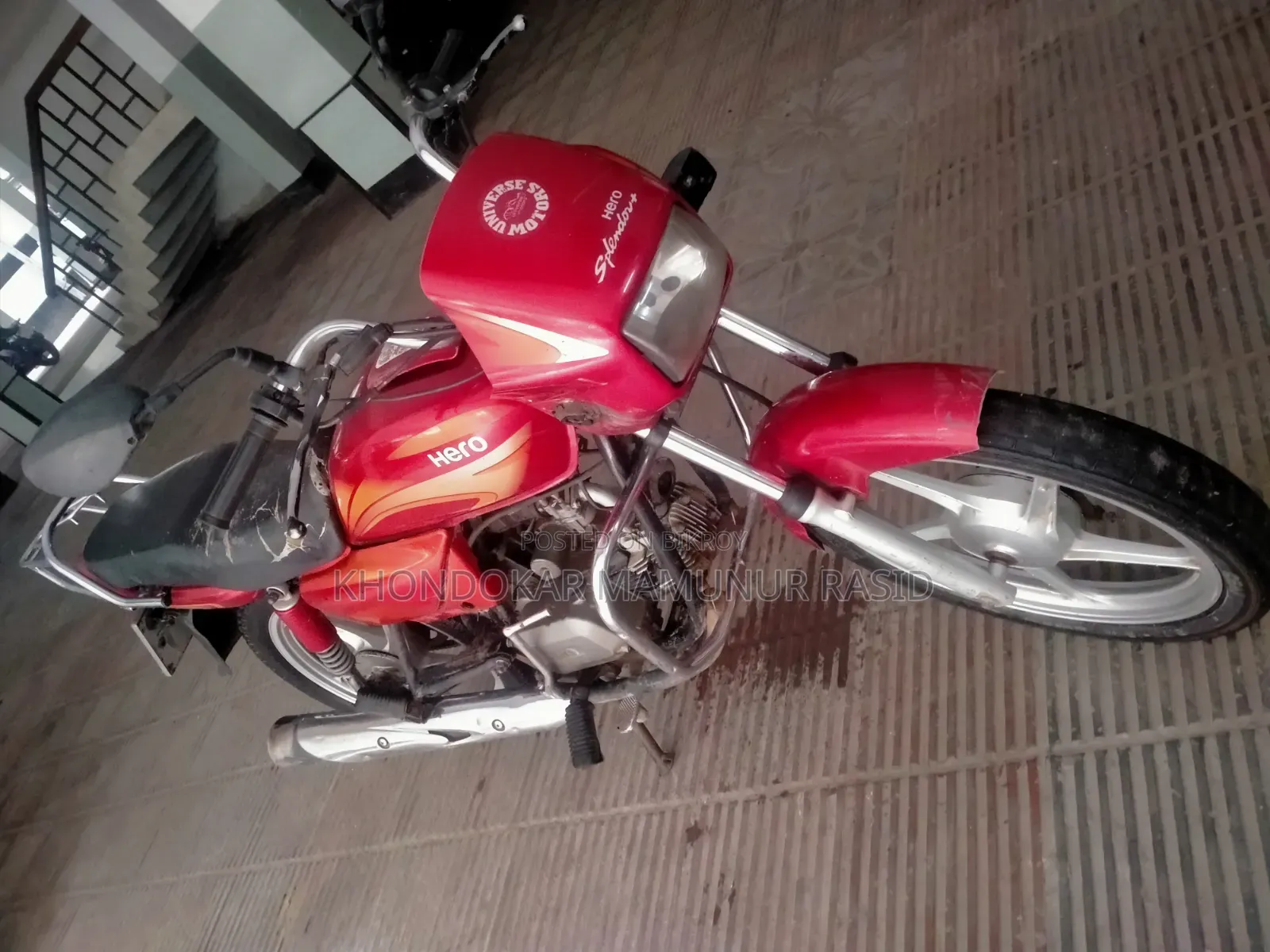Hero Splendor Plus 2018 Red