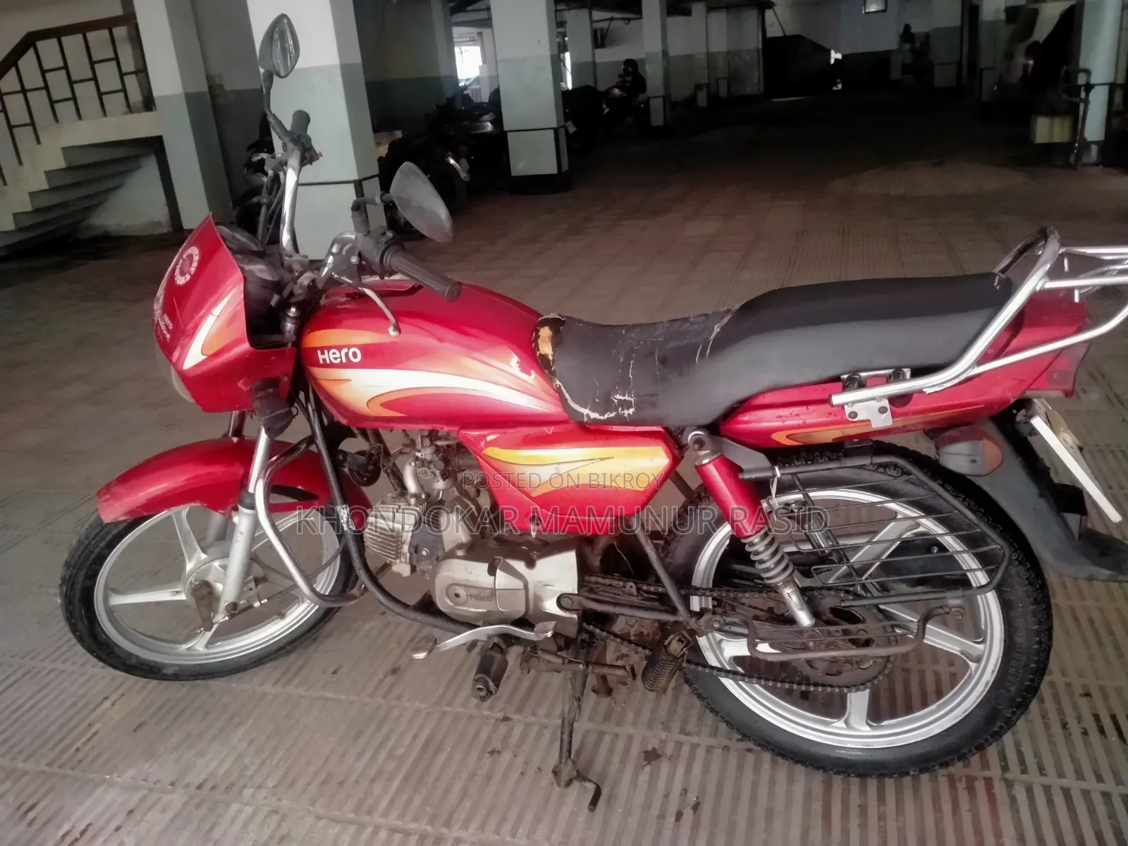 Hero Splendor Plus 2018 Red