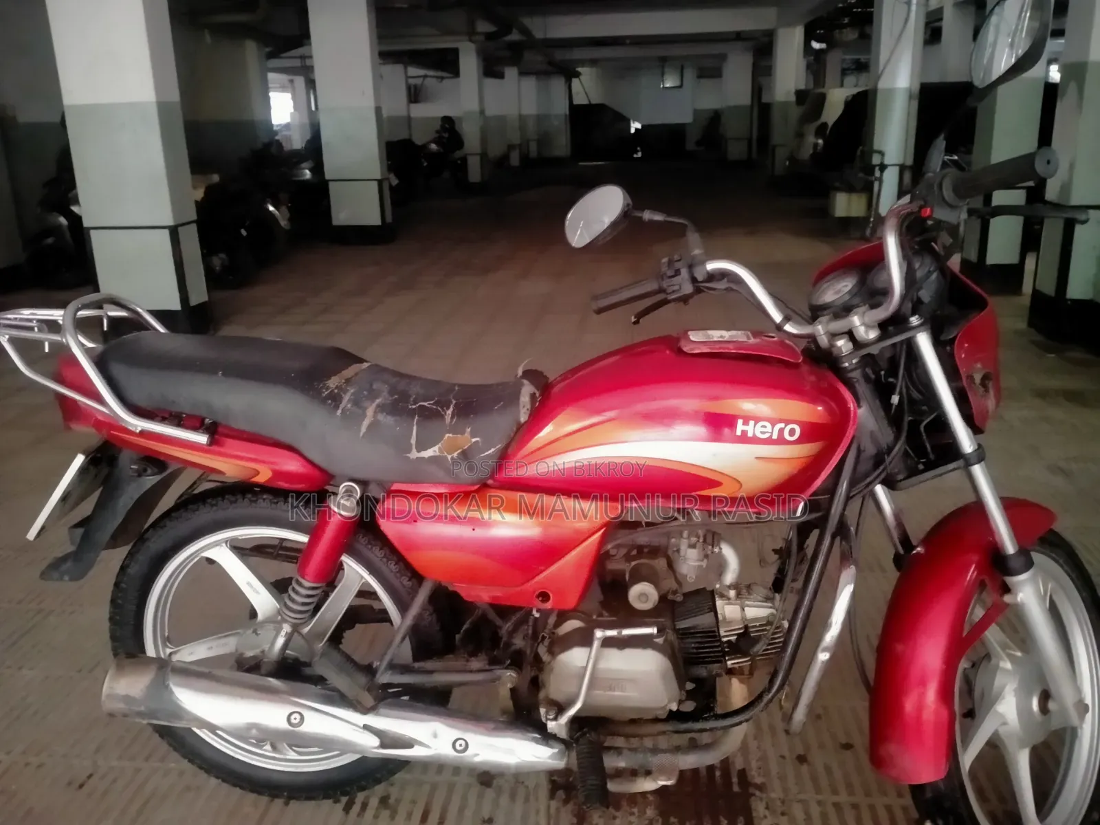 Hero Splendor Plus 2018 Red
