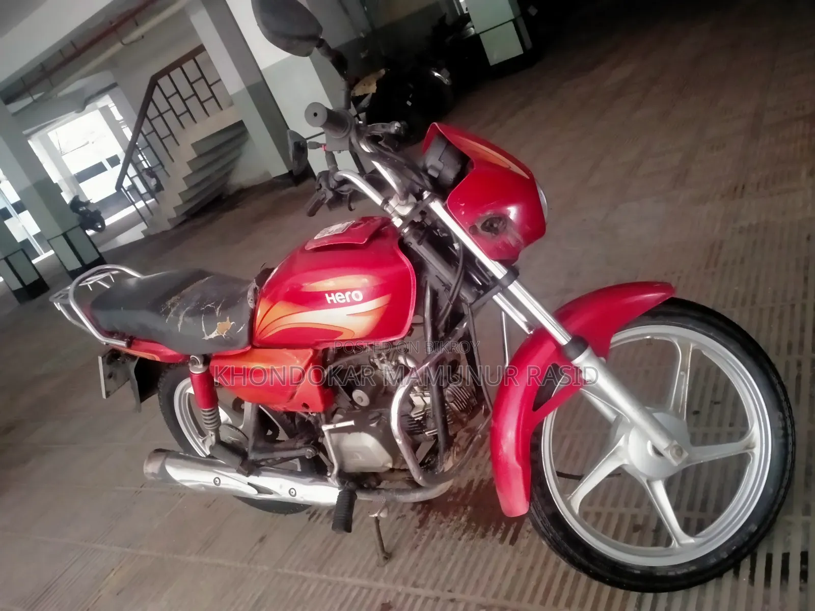 Hero Splendor Plus 2018 Red