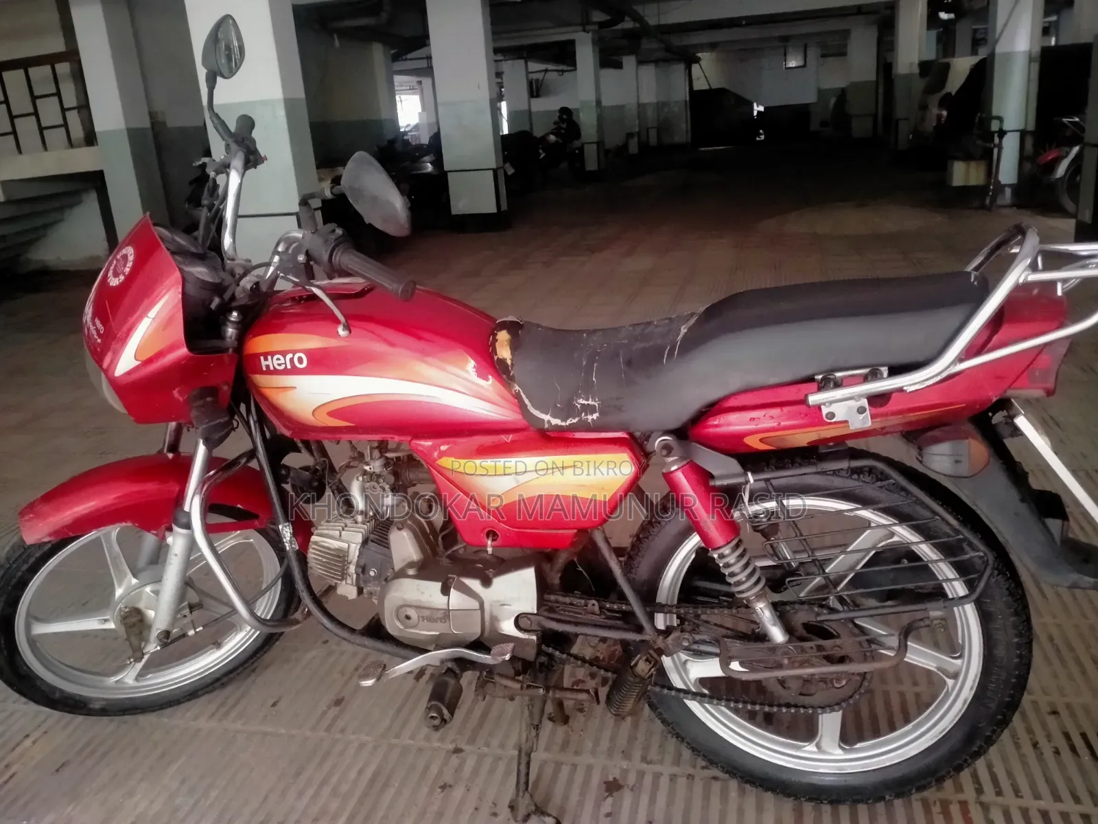 Hero Splendor Plus 2018 Red