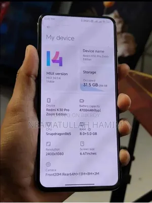 Xiaomi Redmi K30 Pro 256 GB White