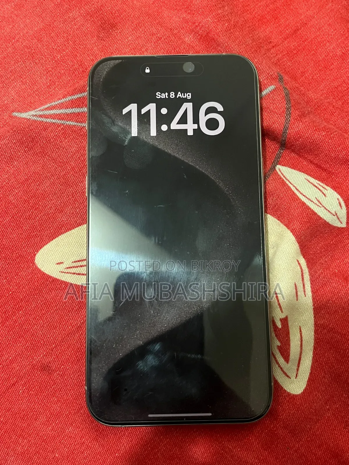 অ্যাপল আইফোন ১৫ প্রো ম্যাক্স ২৫৬ জিবি ধূসর