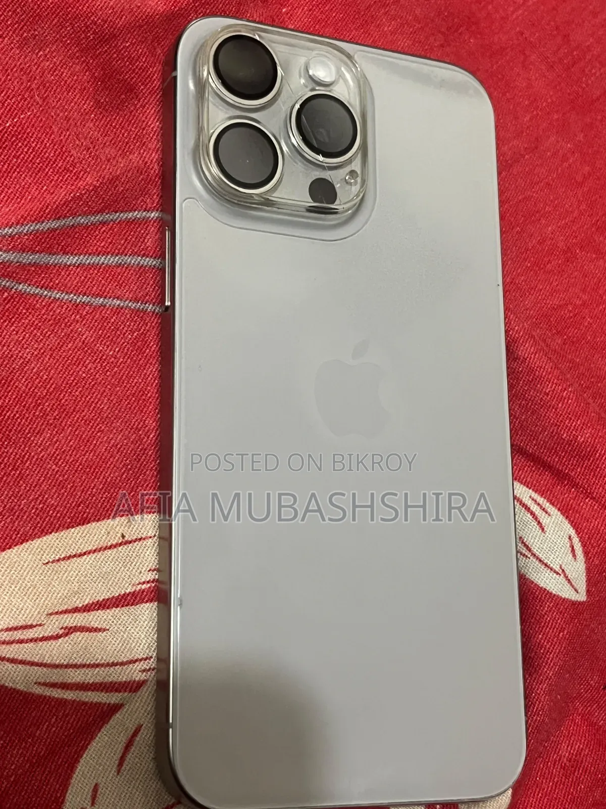 অ্যাপল আইফোন ১৫ প্রো ম্যাক্স ২৫৬ জিবি ধূসর