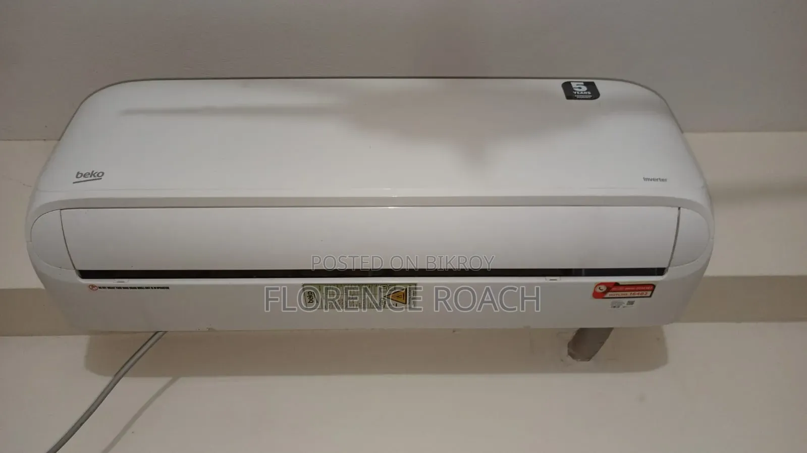 বেকো ১.৫ টন এসি; BNVOH 181