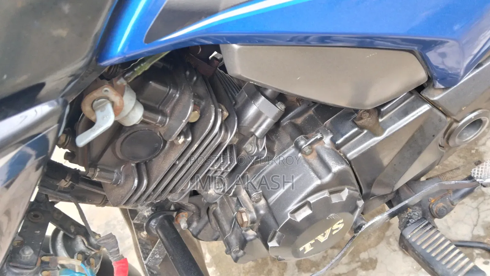 TVS Stryker 125 2018 Blue