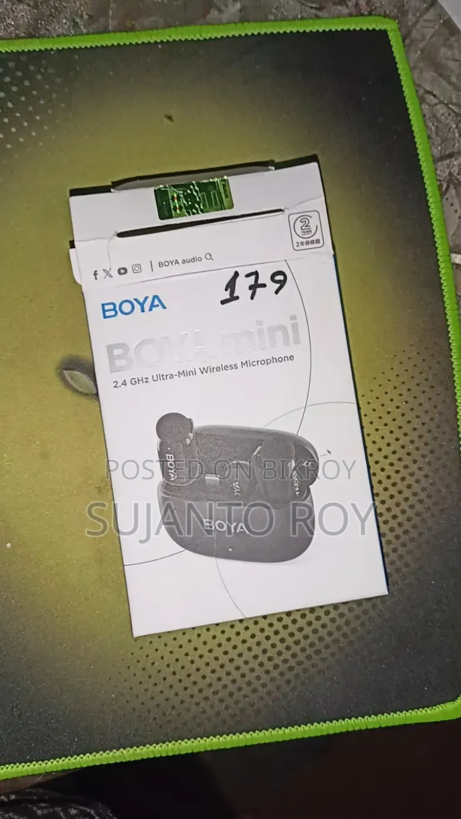 BOYA Mini 14 Wireless Microphone (Full Fresh Condition)
