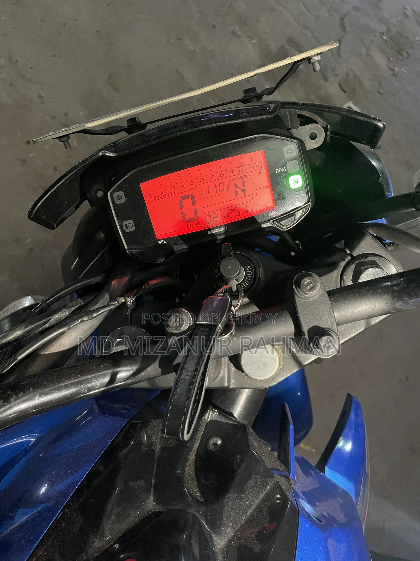 Suzuki Gixxer 2018 Blue