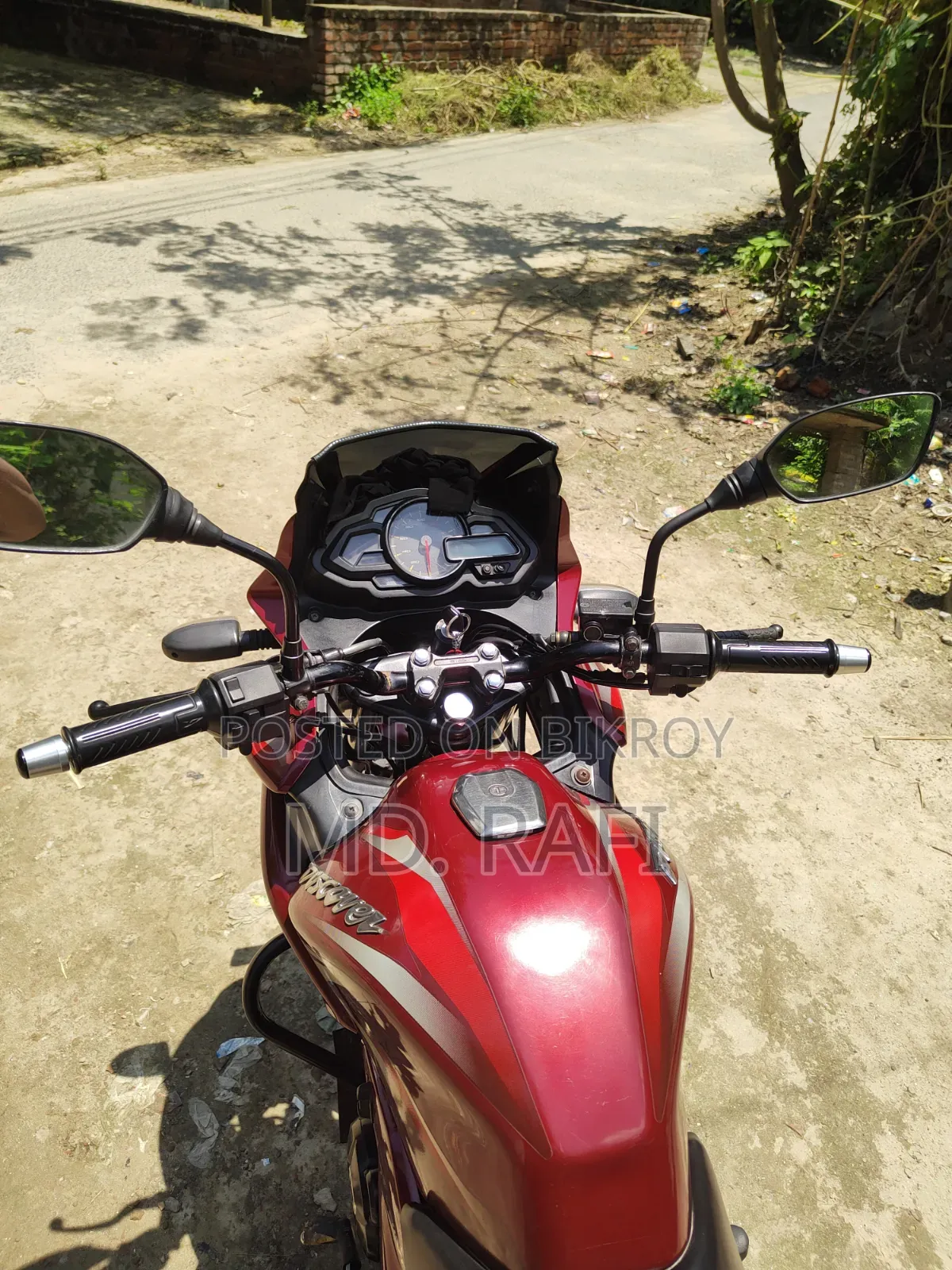 Bajaj Discover 150F 2016 Red
