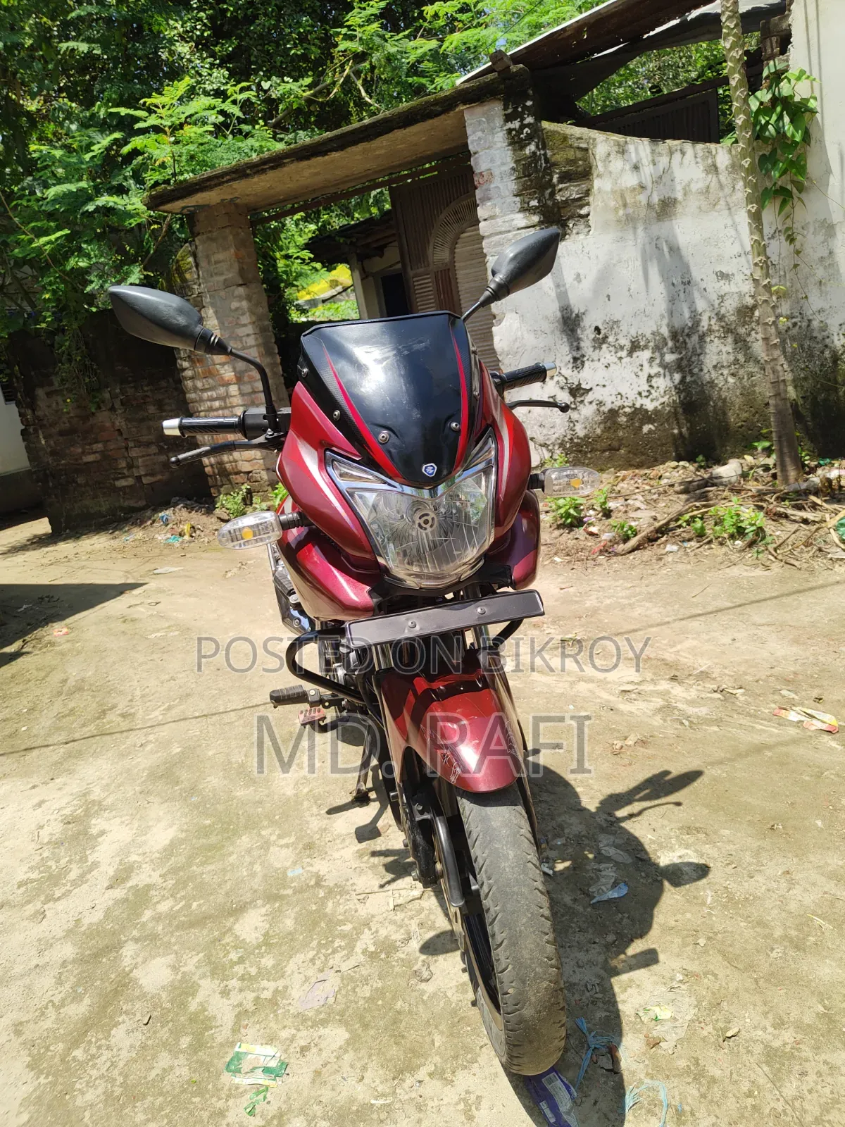 Bajaj Discover 150F 2016 Red