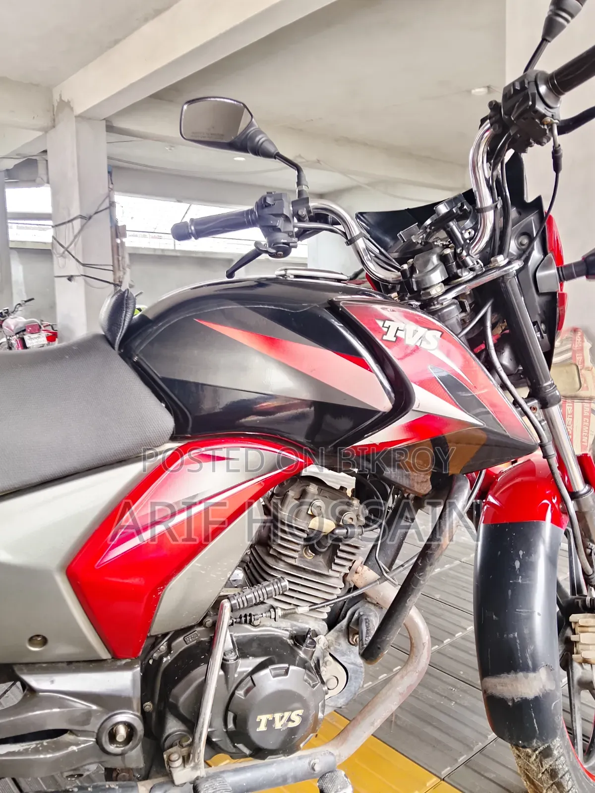 TVS Stryker 125 2019 Red