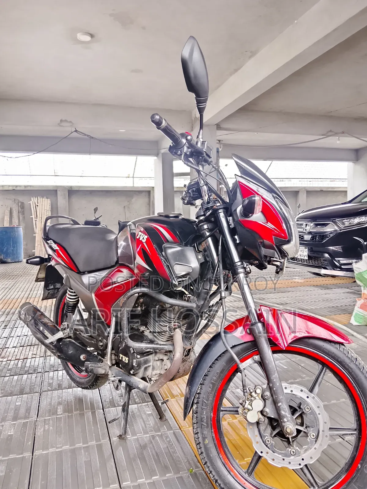 TVS Stryker 125 2019 Red