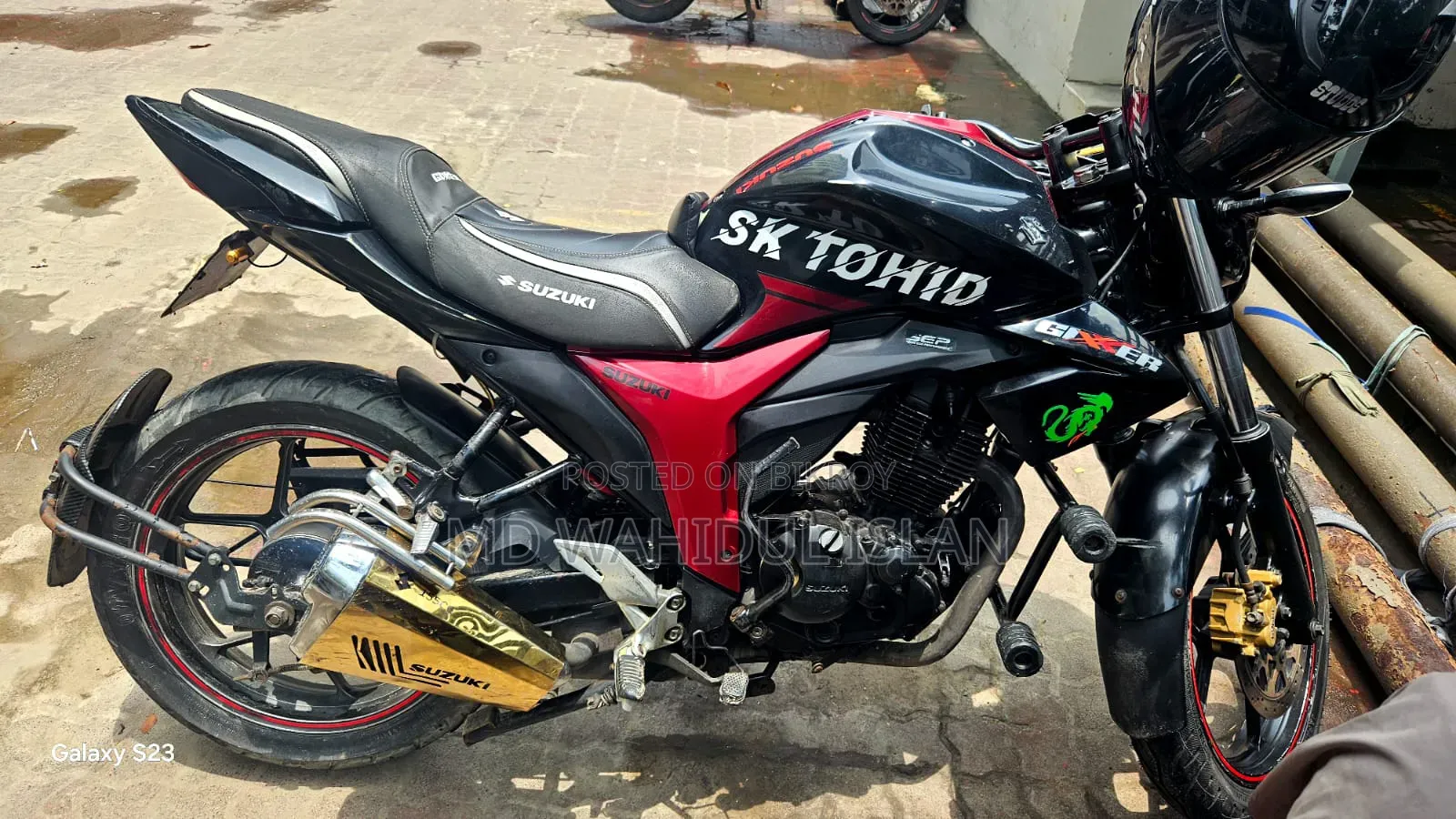 Suzuki Gixxer 2017 Red