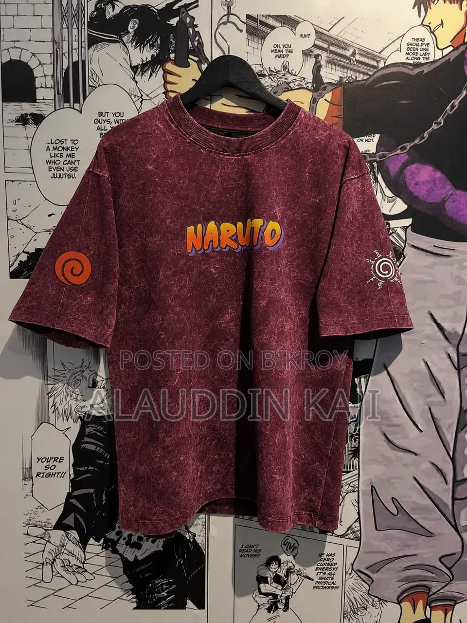 Premium Acid Wash Drop Shoulder T-Shirt