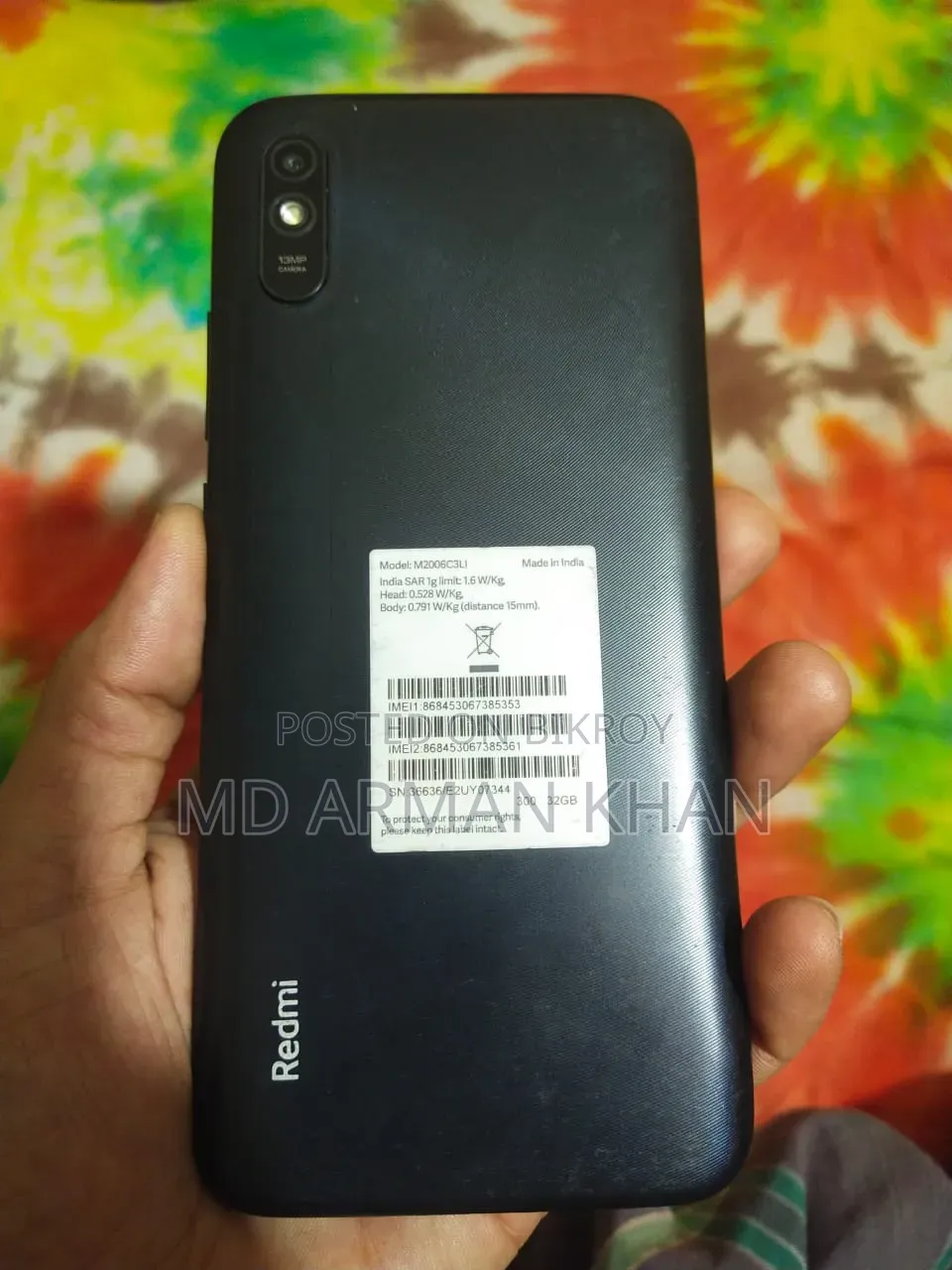 Xiaomi Redmi 9A 32 GB Black