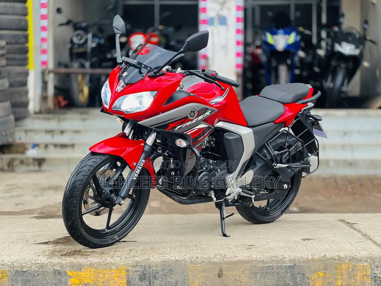 New Yamaha Fazer V2 2026 Red