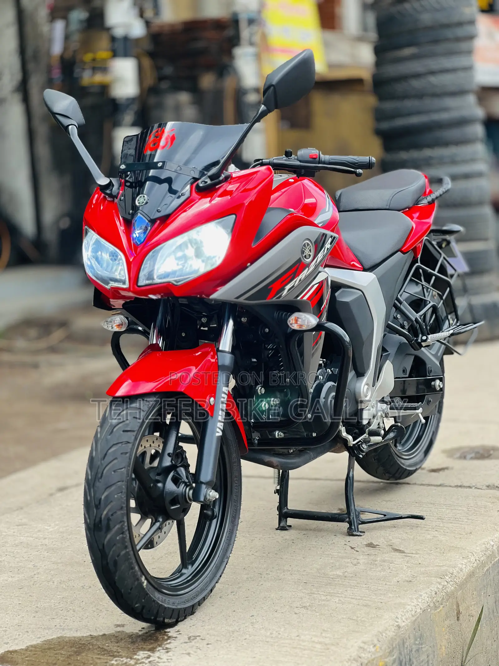 New Yamaha Fazer V2 2026 Red