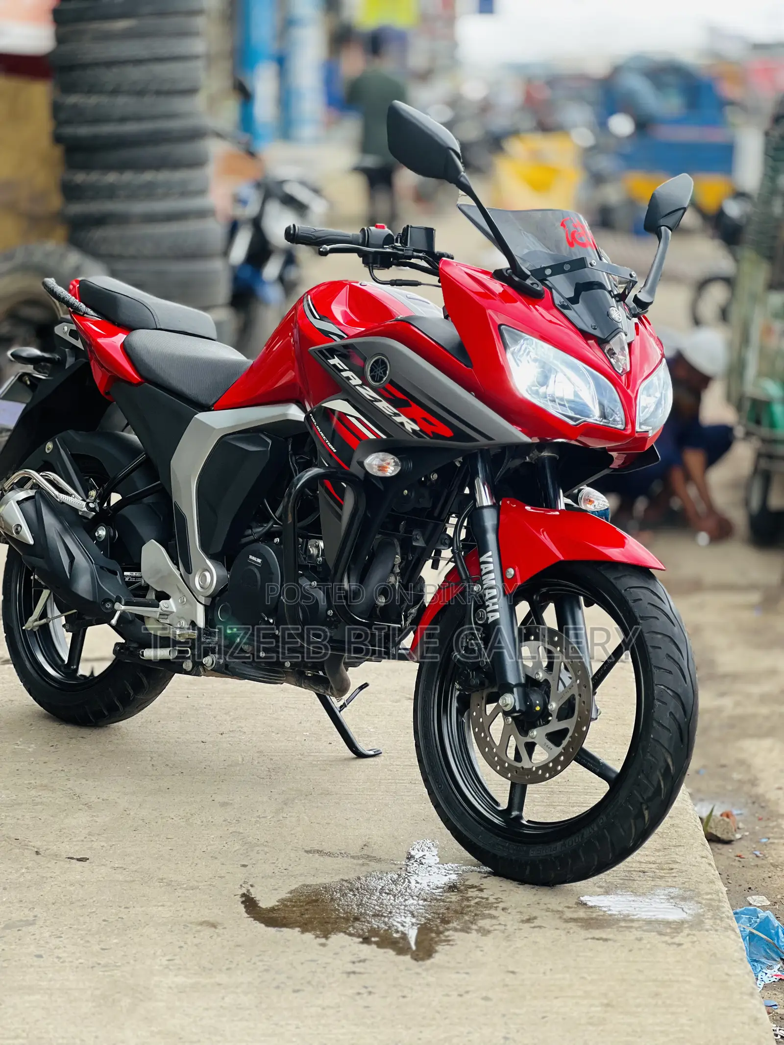 New Yamaha Fazer V2 2026 Red