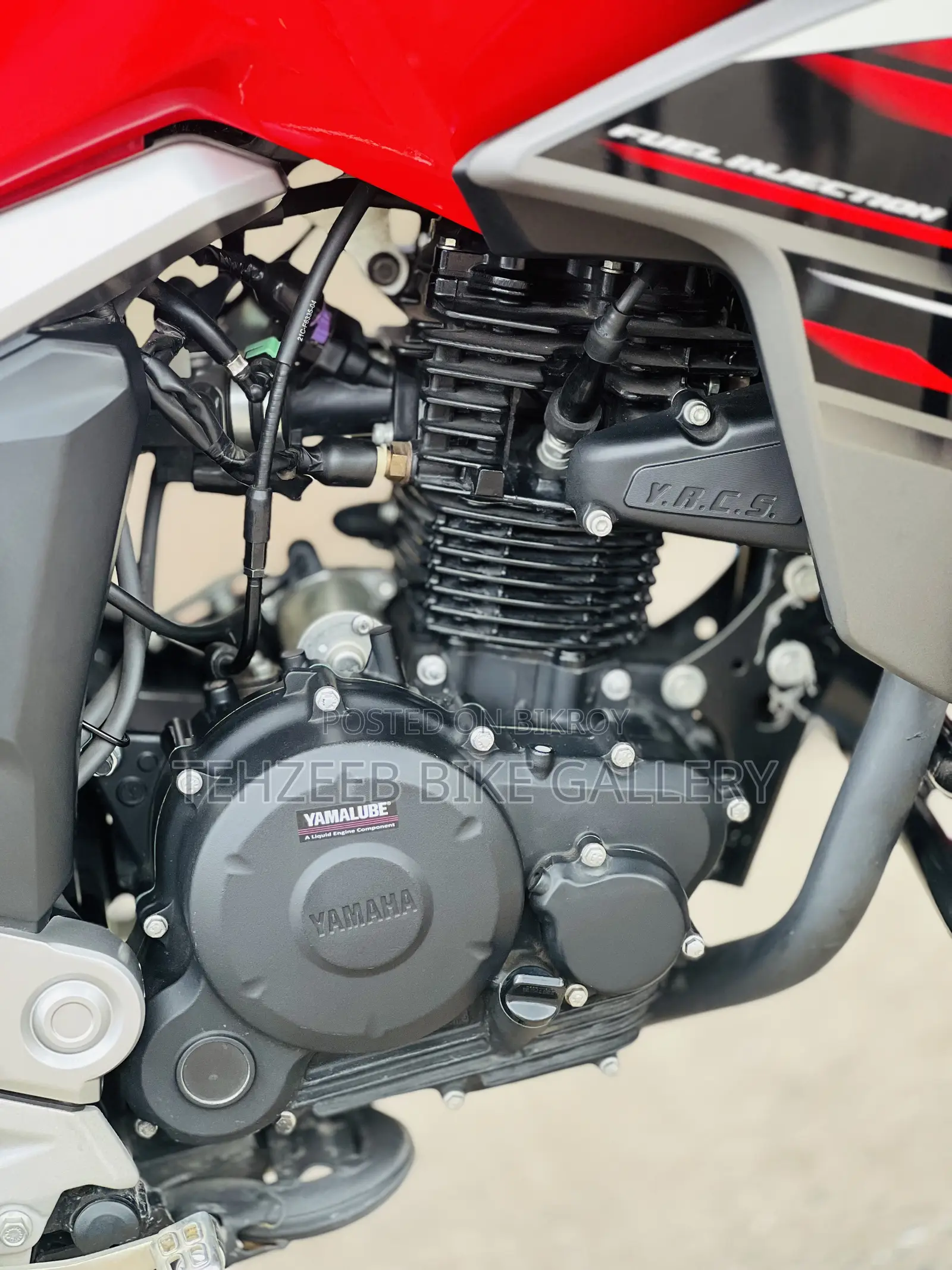 New Yamaha Fazer V2 2026 Red
