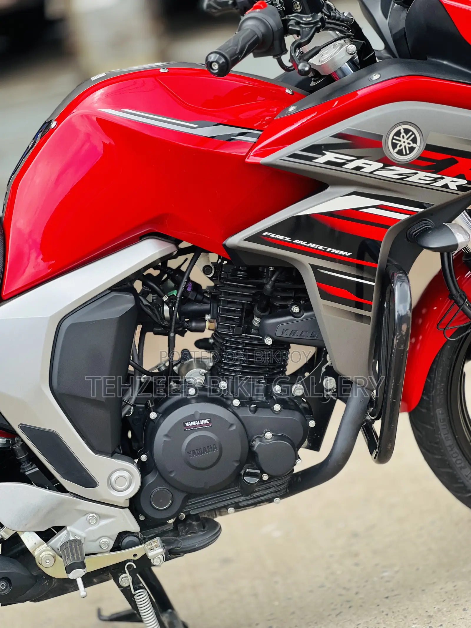 New Yamaha Fazer V2 2026 Red