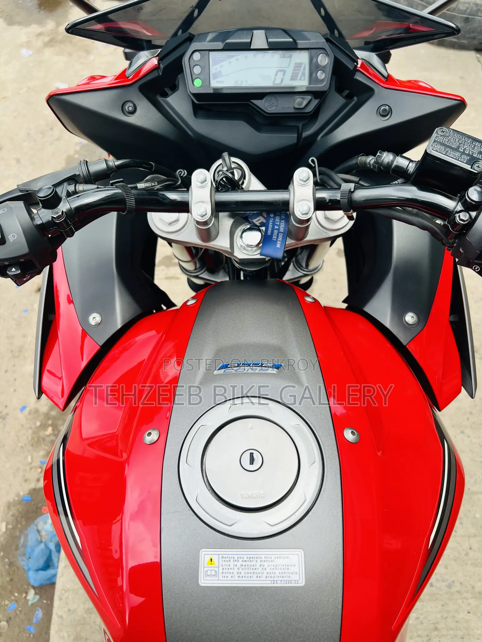 New Yamaha Fazer V2 2026 Red