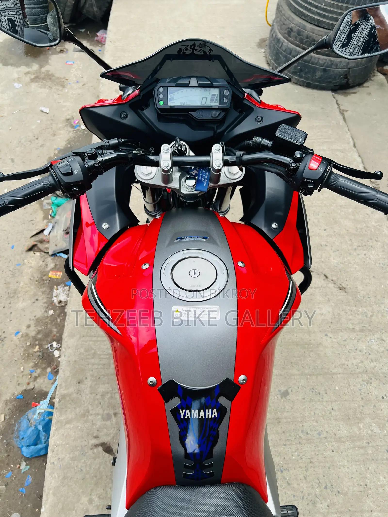 New Yamaha Fazer V2 2026 Red