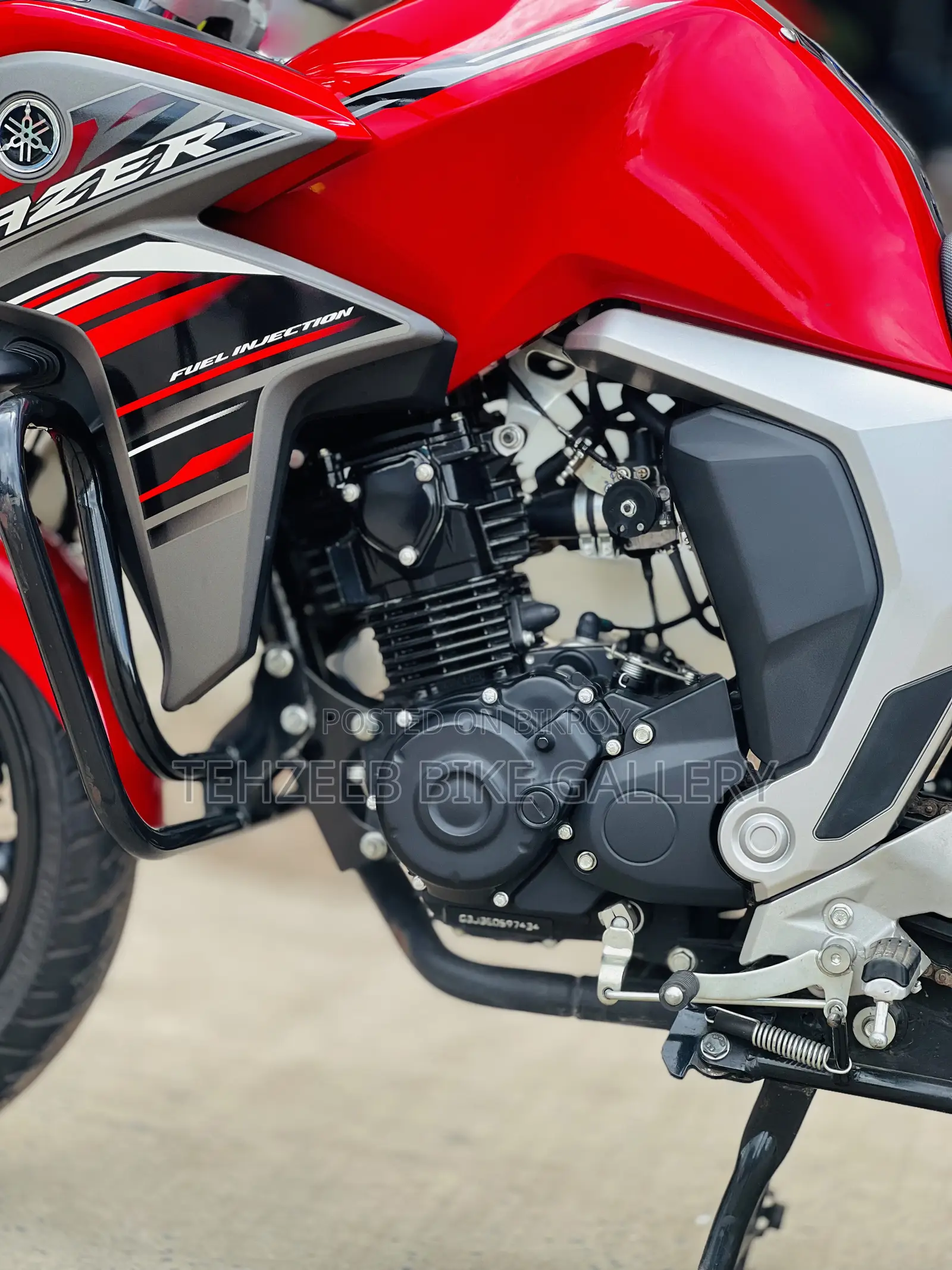 New Yamaha Fazer V2 2026 Red