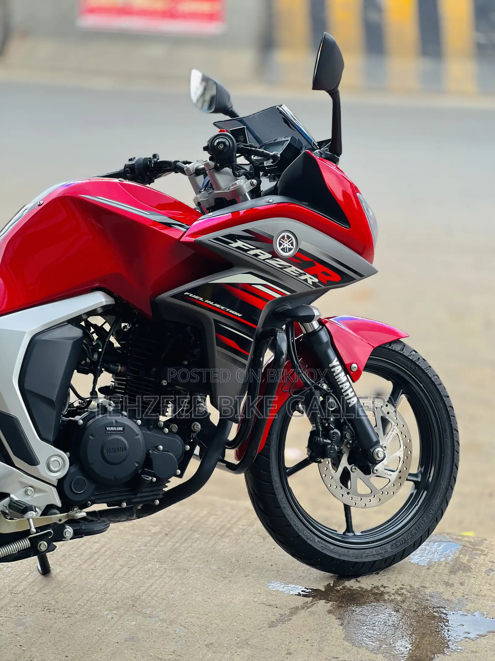New Yamaha Fazer V2 2026 Red