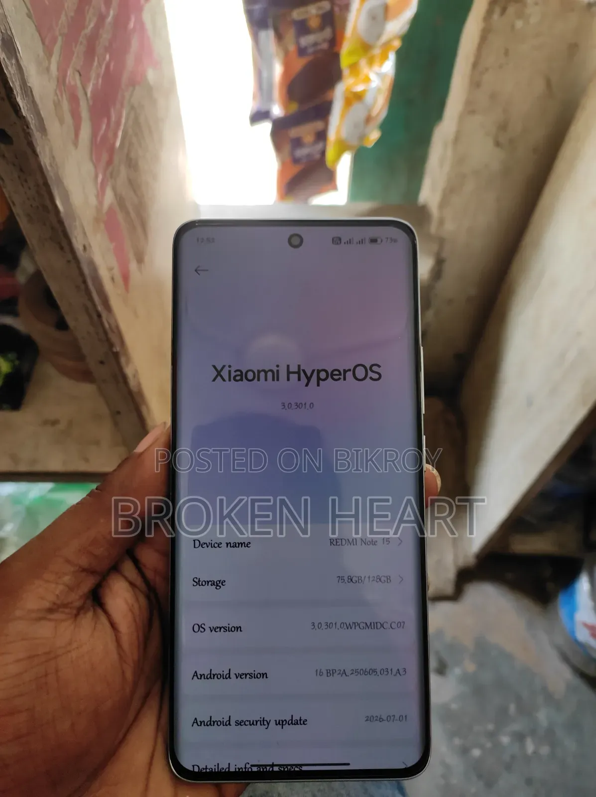 Xiaomi Redmi Note 15 128 GB Green