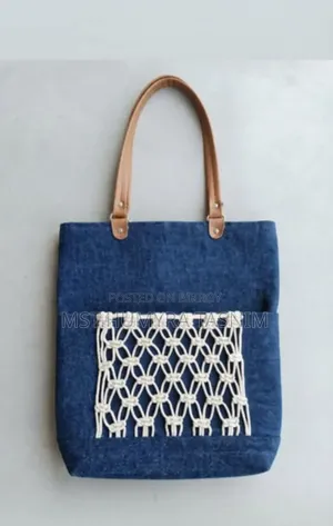 Denim Knot Bag