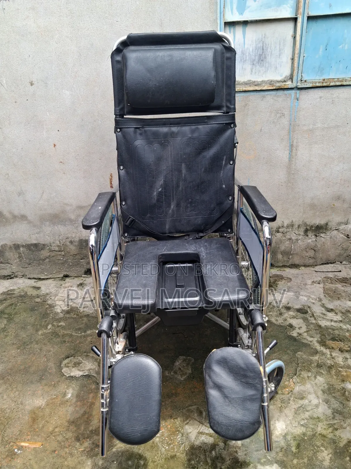 Heavy Duty | High Back| Sleeping Position With Commode | Wheel Chair