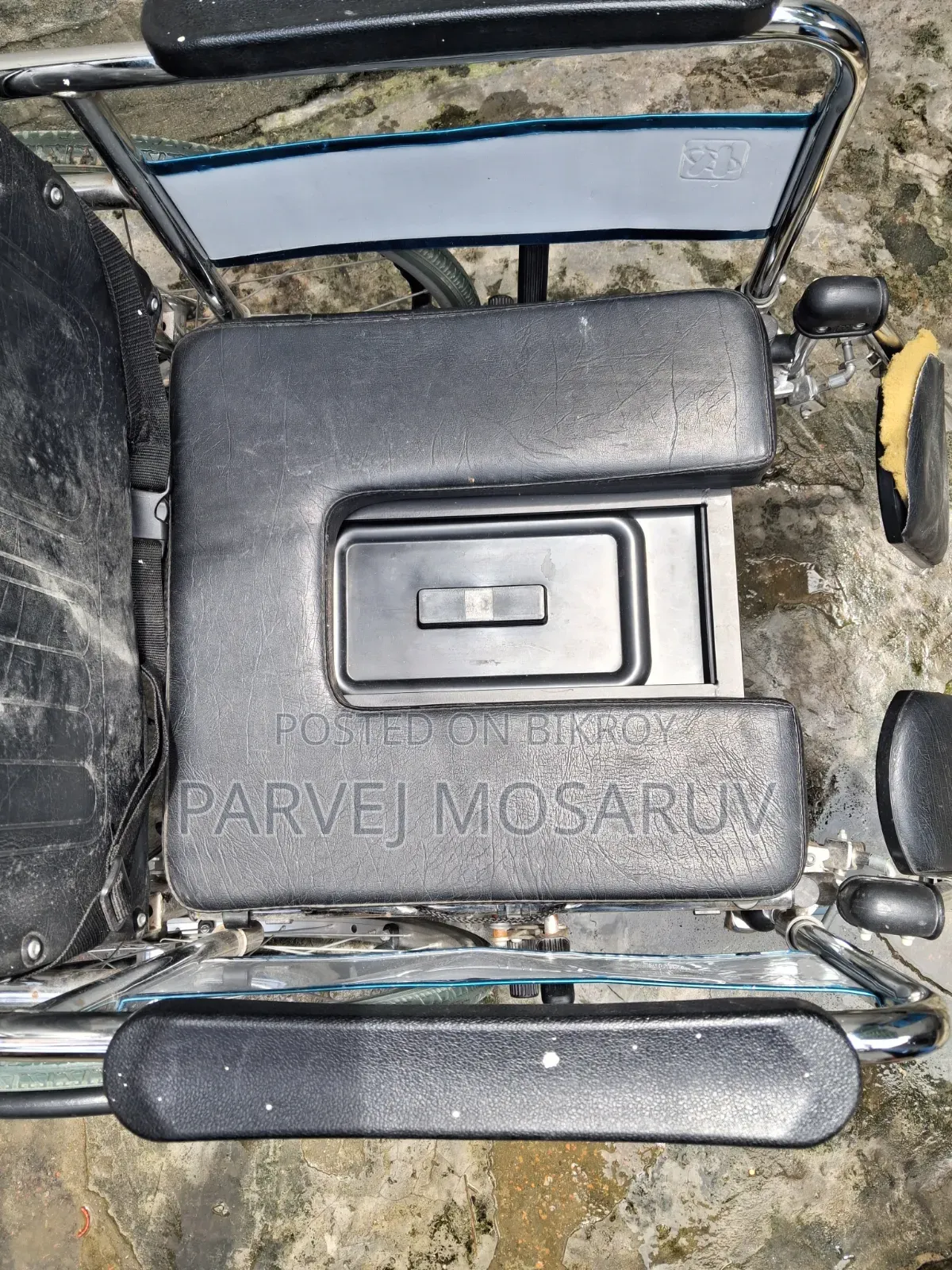 Heavy Duty | High Back| Sleeping Position With Commode | Wheel Chair
