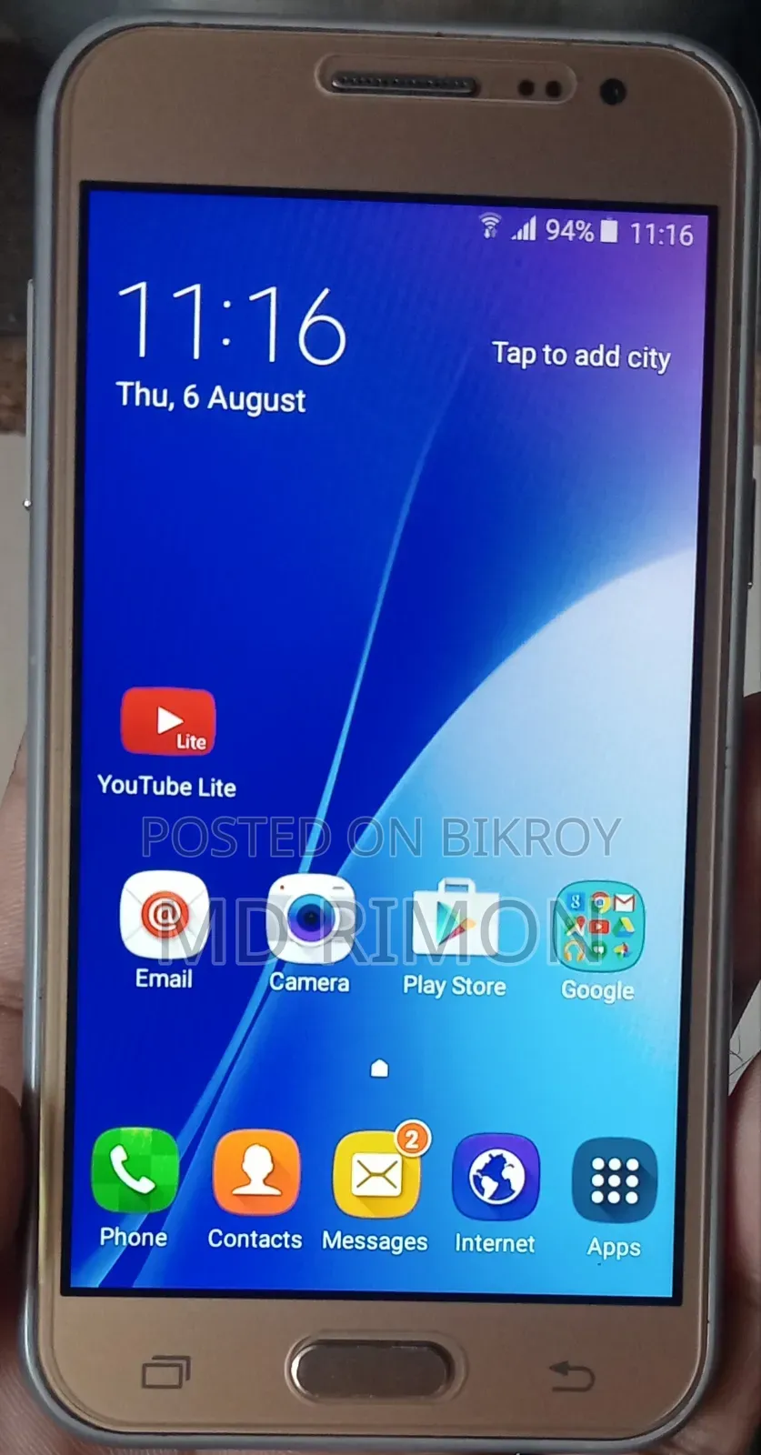 Samsung Galaxy J2 8 GB Gold