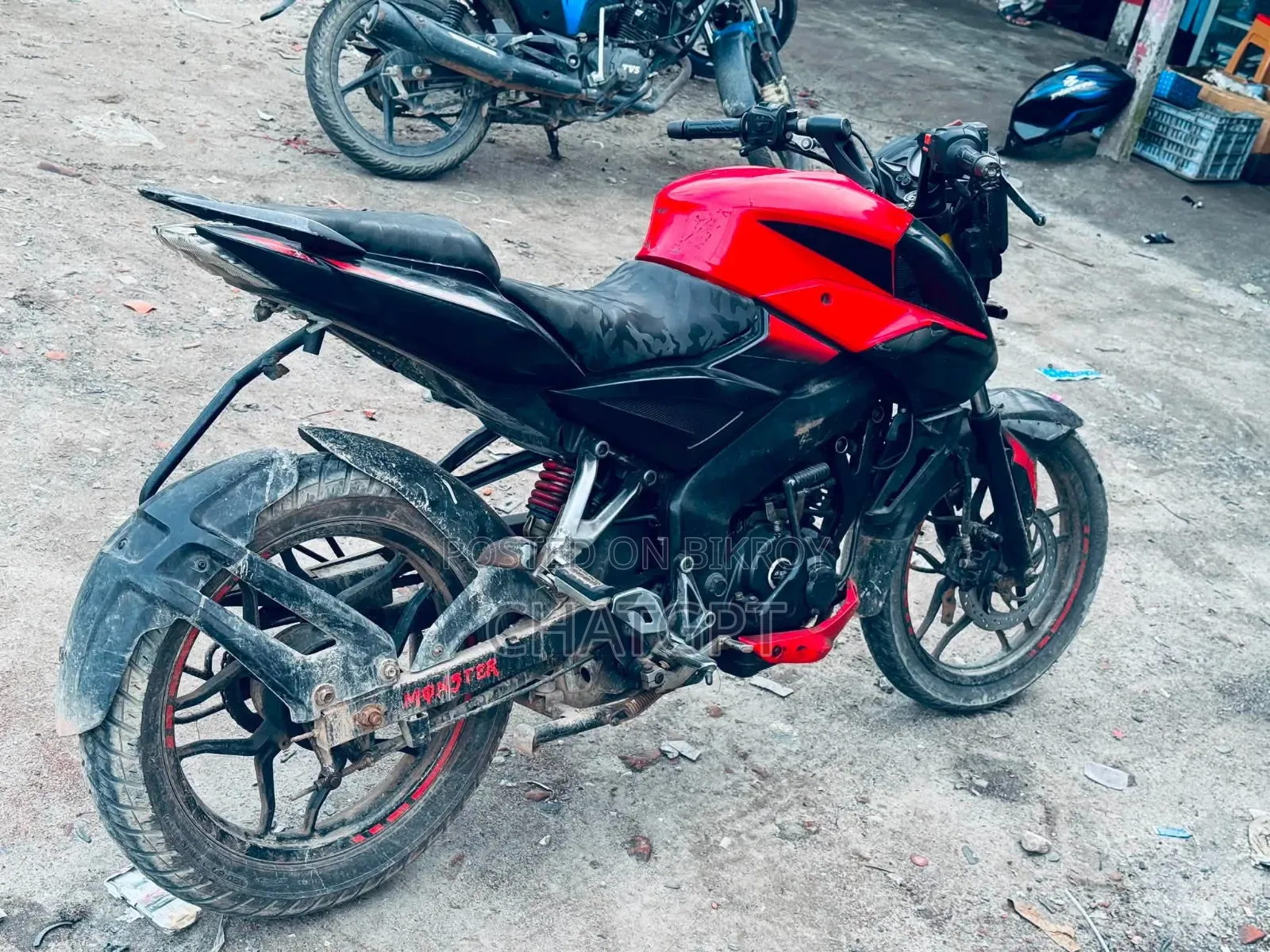 বাজাজ পালসার এনএস ১৬০ ২০১৯ লাল