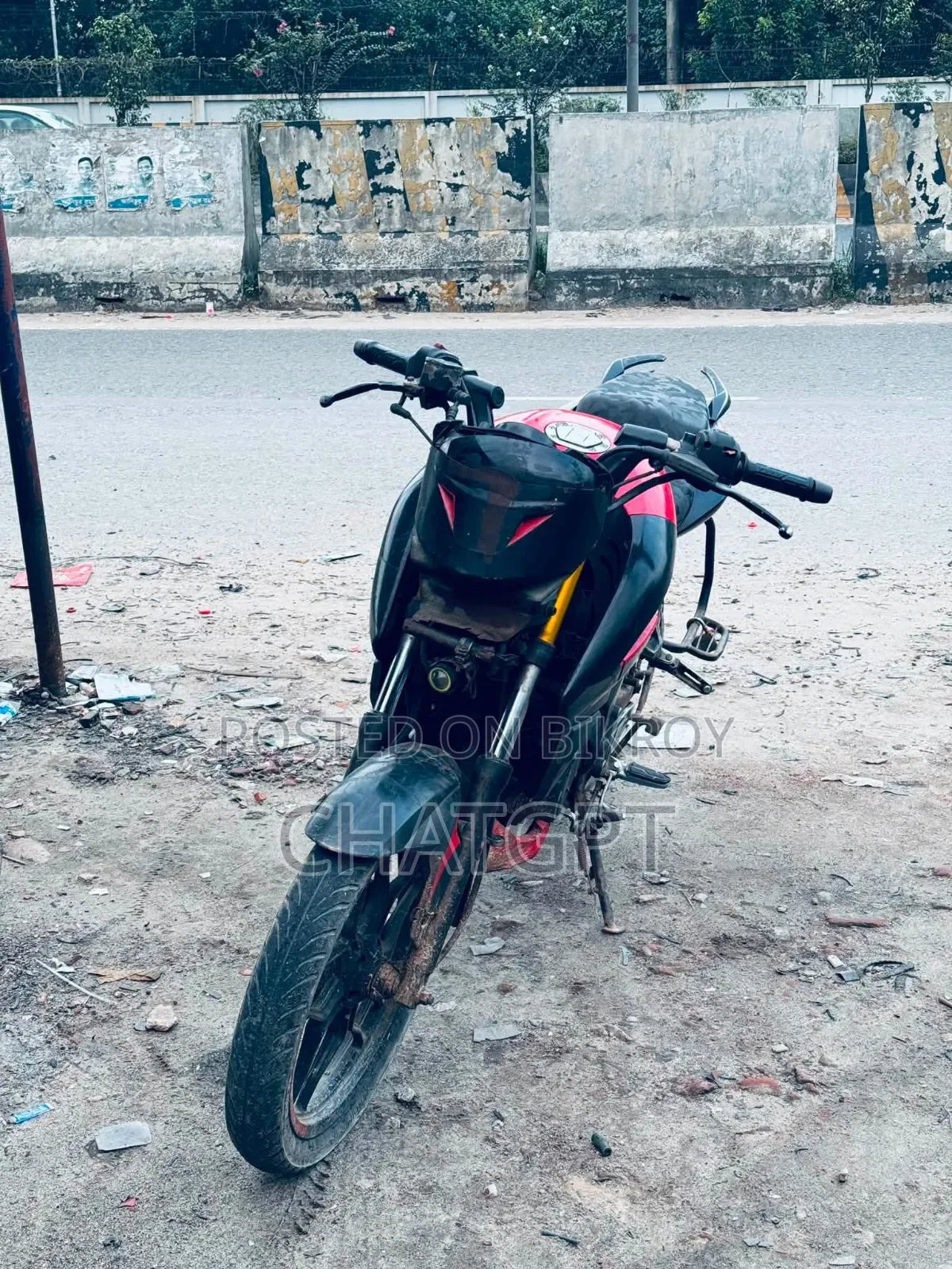 বাজাজ পালসার এনএস ১৬০ ২০১৯ লাল