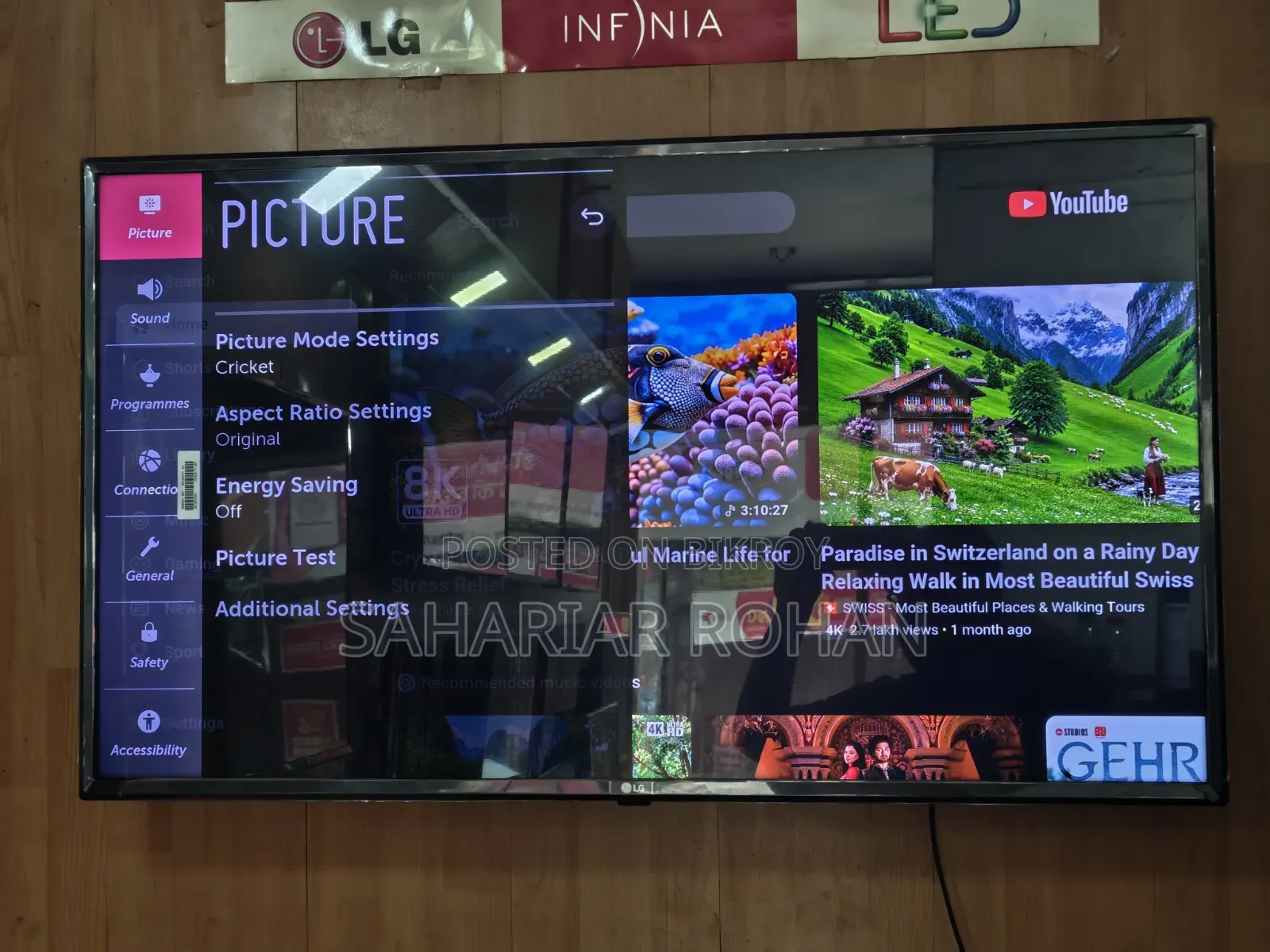 LG 43 Inch Smart 60fps HDR Led TV