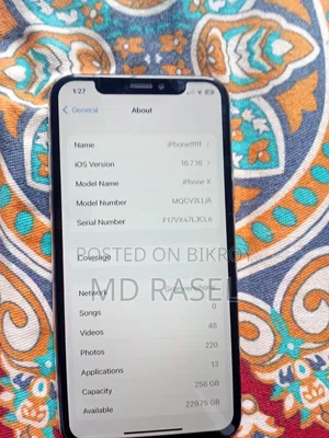 Apple iPhone X 256 GB White