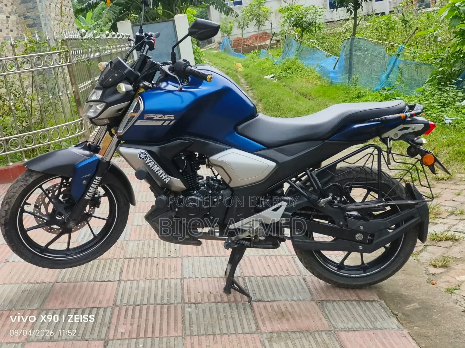 Yamaha FZS V3 2022 Blue