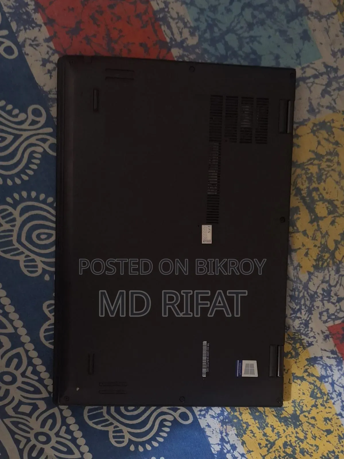 ল্যাপটপ লেনোভো থিংকপ্যাড এক্স১ কার্বন ১৬জিবি ইন্টেল কোর আই৫ এসএসডি ২৫৬জিবি