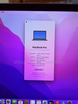 Laptop Apple MacBook Pro 2017 8GB Intel Core I5 SSHD (Hybrid) 500GB