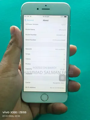 Apple iPhone 6 16 GB White