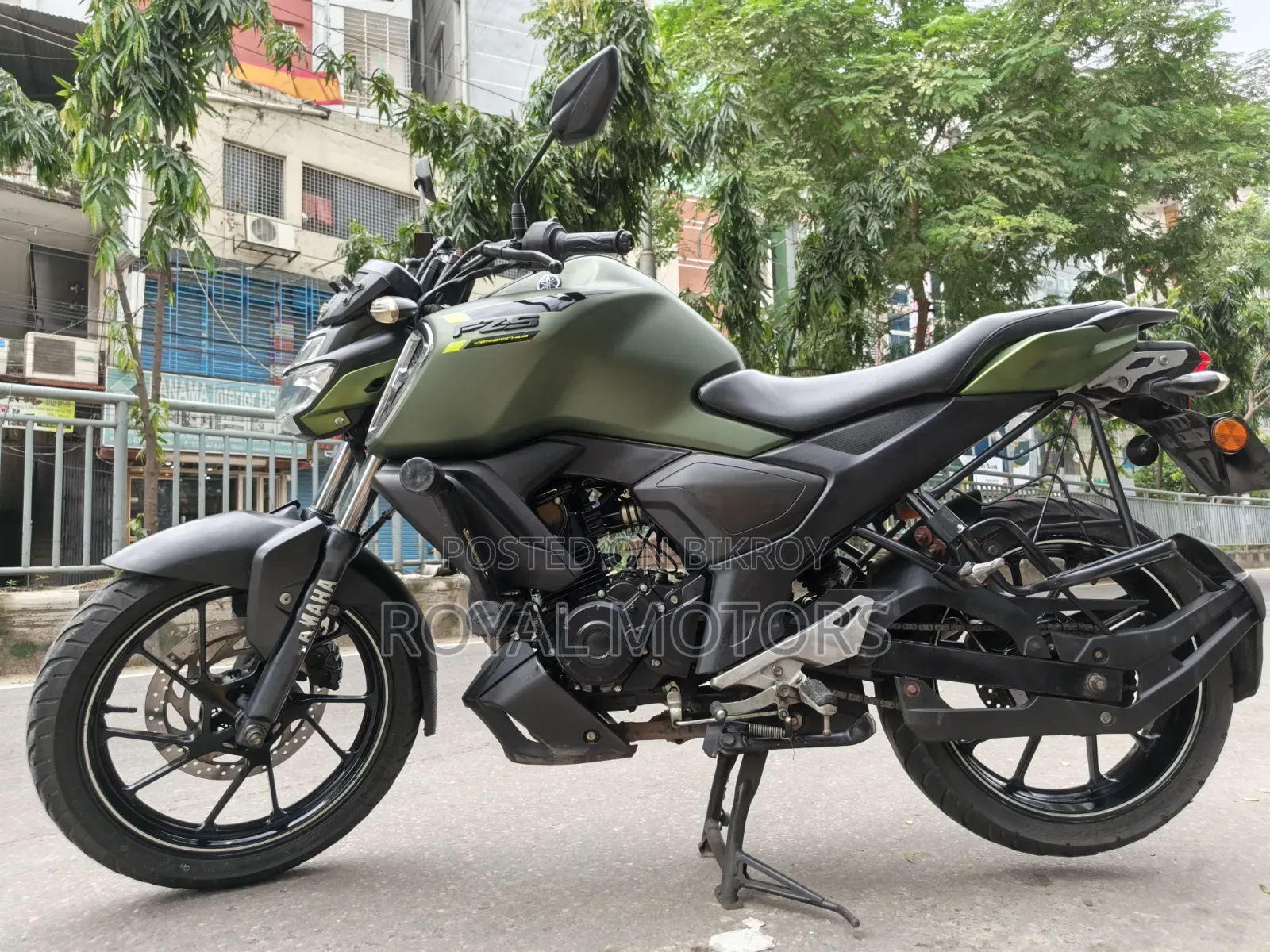 Yamaha FZS V3 2022 Green