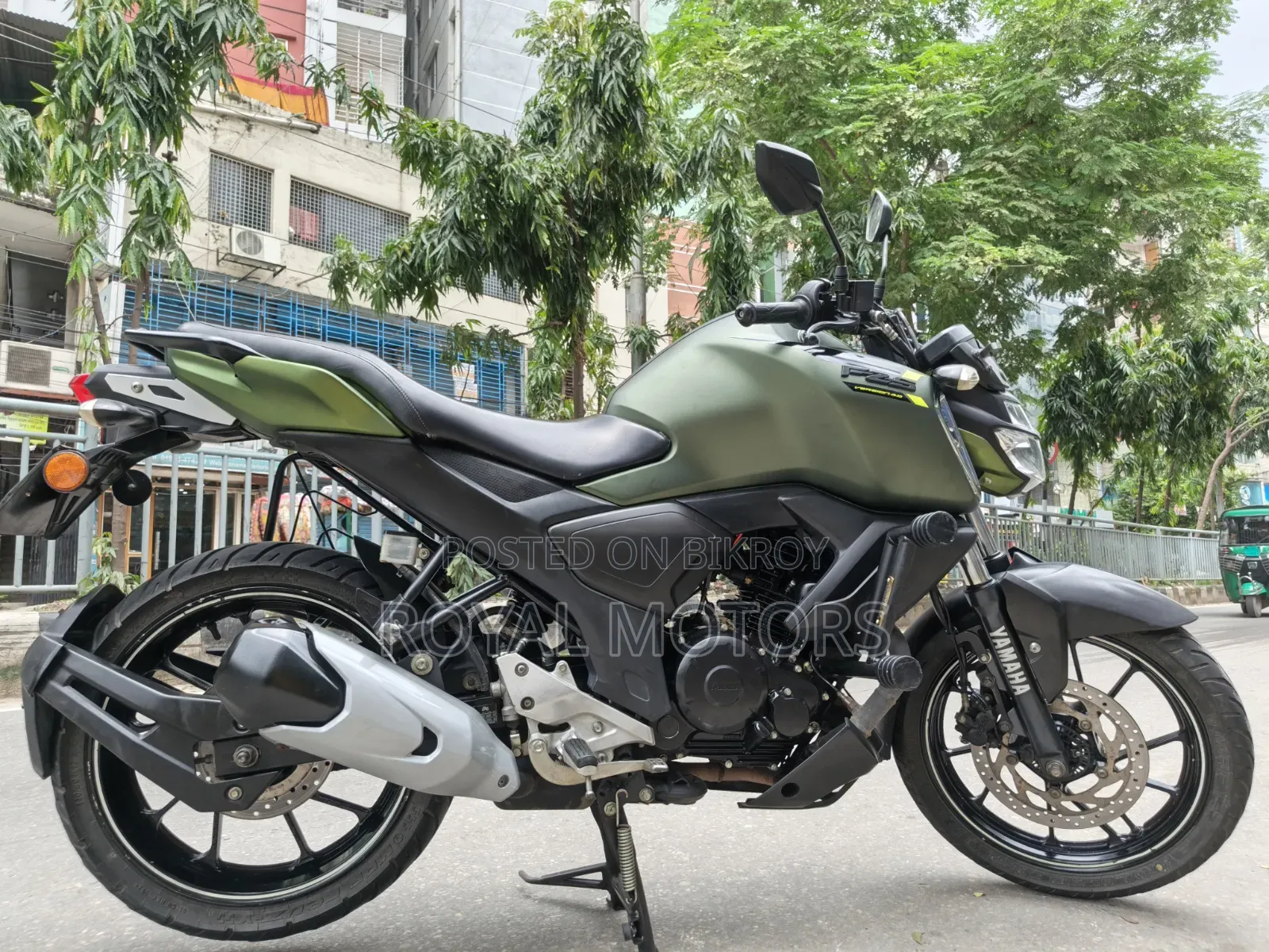 Yamaha FZS V3 2022 Green