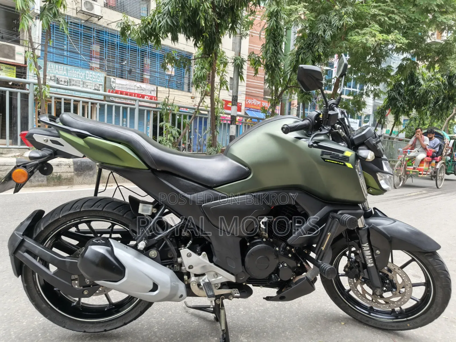 Yamaha FZS V3 2022 Green