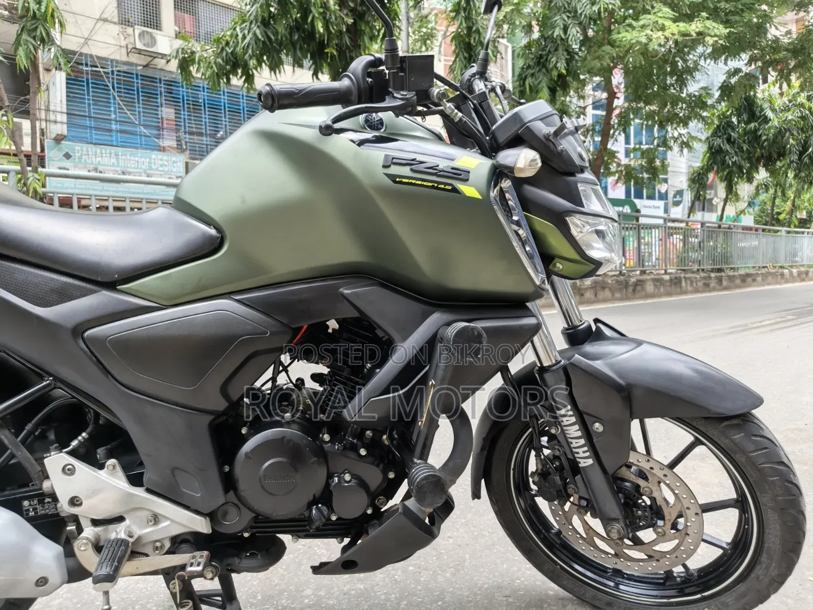 Yamaha FZS V3 2022 Green