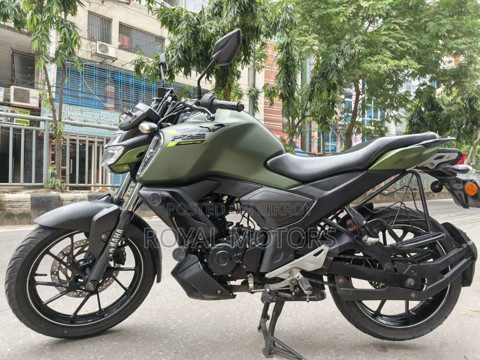 Yamaha FZS V3 2022 Green