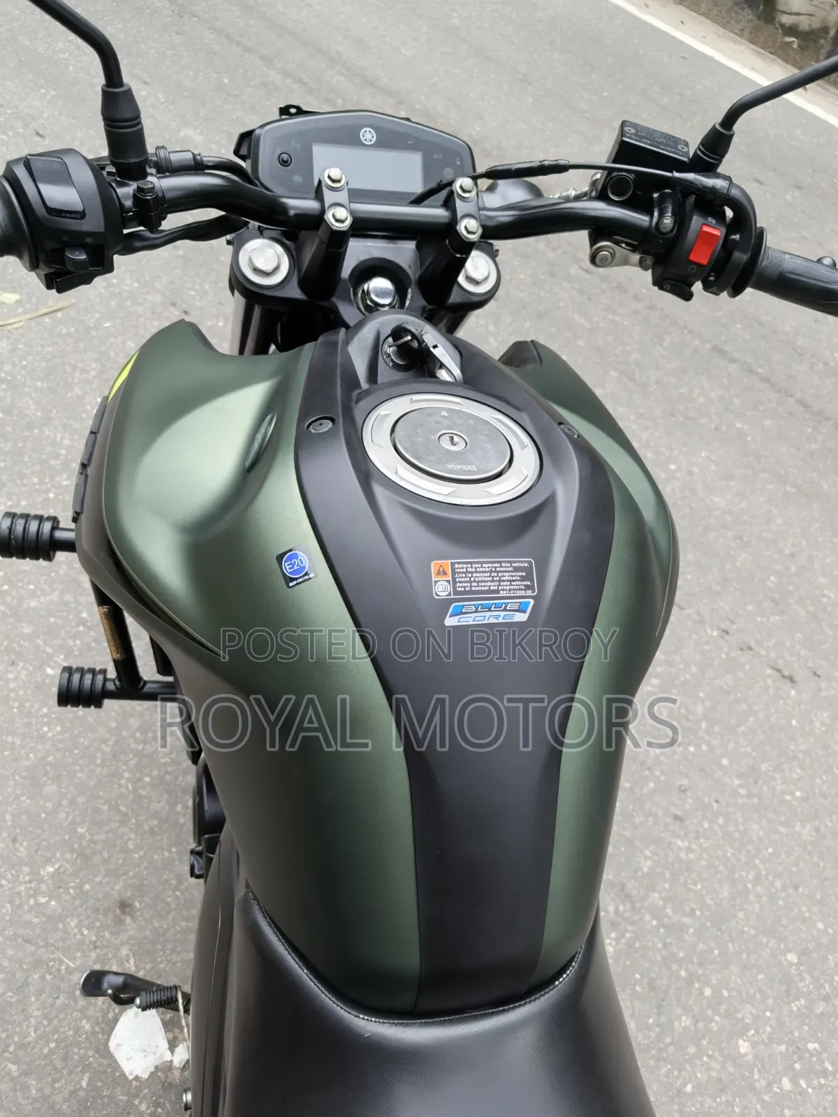 Yamaha FZS V3 2022 Green