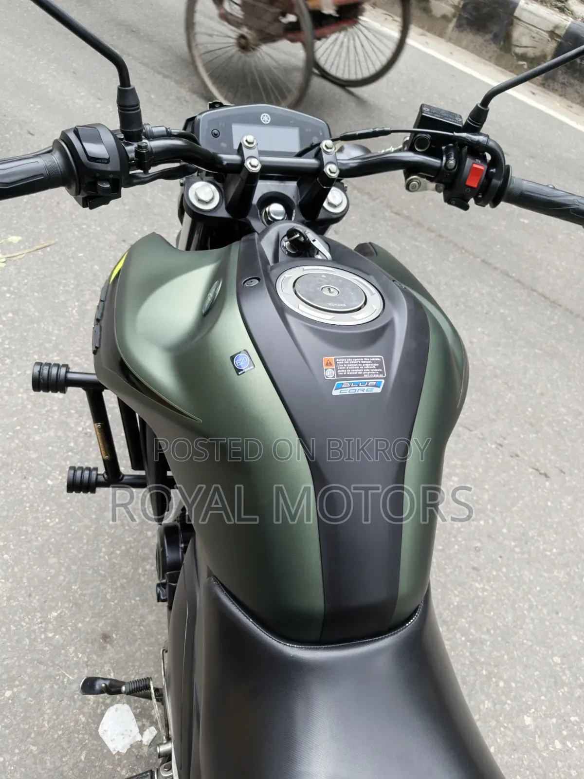 Yamaha FZS V3 2022 Green